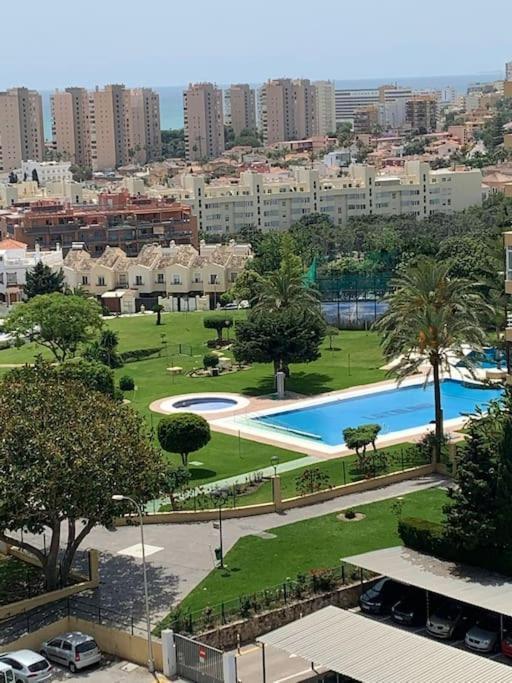 Alterhome Luminoso Estudio Con Piscina Y Maravillosas Vistas Torremolinos Dış mekan fotoğraf