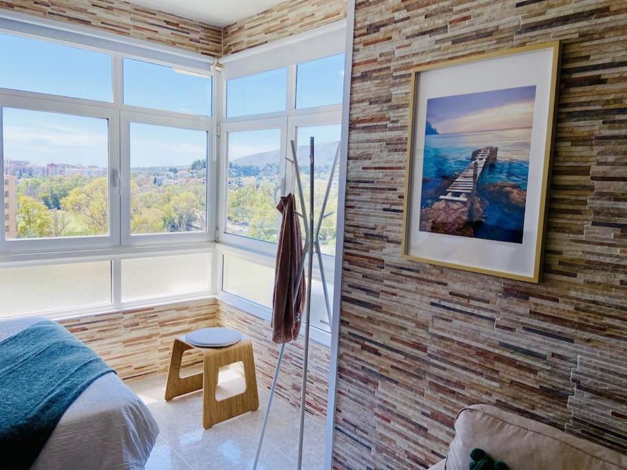 Alterhome Luminoso Estudio Con Piscina Y Maravillosas Vistas Torremolinos Dış mekan fotoğraf
