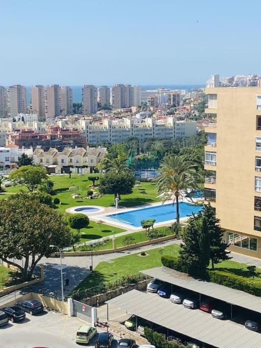 Alterhome Luminoso Estudio Con Piscina Y Maravillosas Vistas Torremolinos Dış mekan fotoğraf